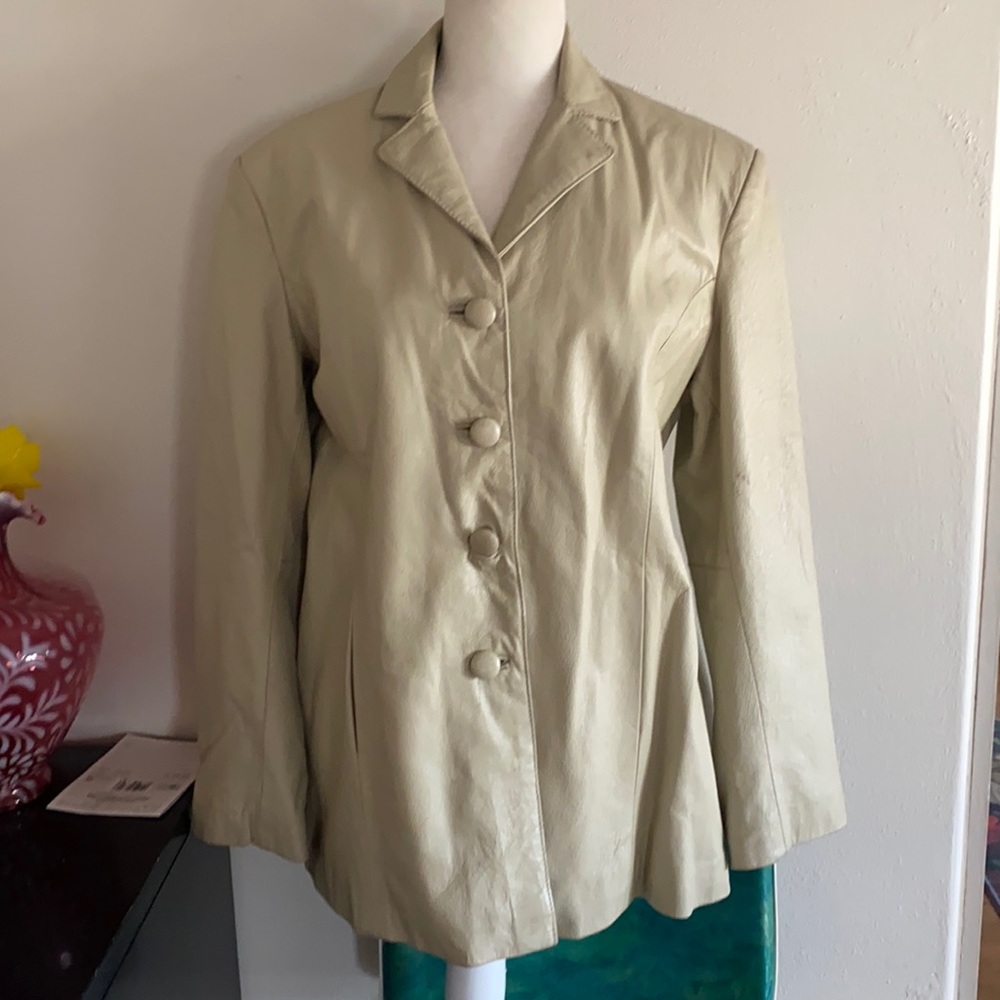 Vintage Jacket Lobi Lobi Genuine Leather Jacket
